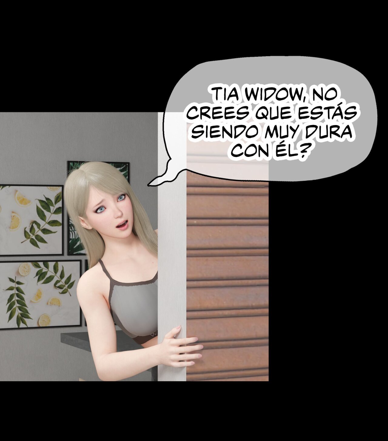 La viuda de mi vecina comic 3D - 88