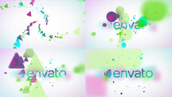 Minimal Particles Logo - VideoHive 7523173