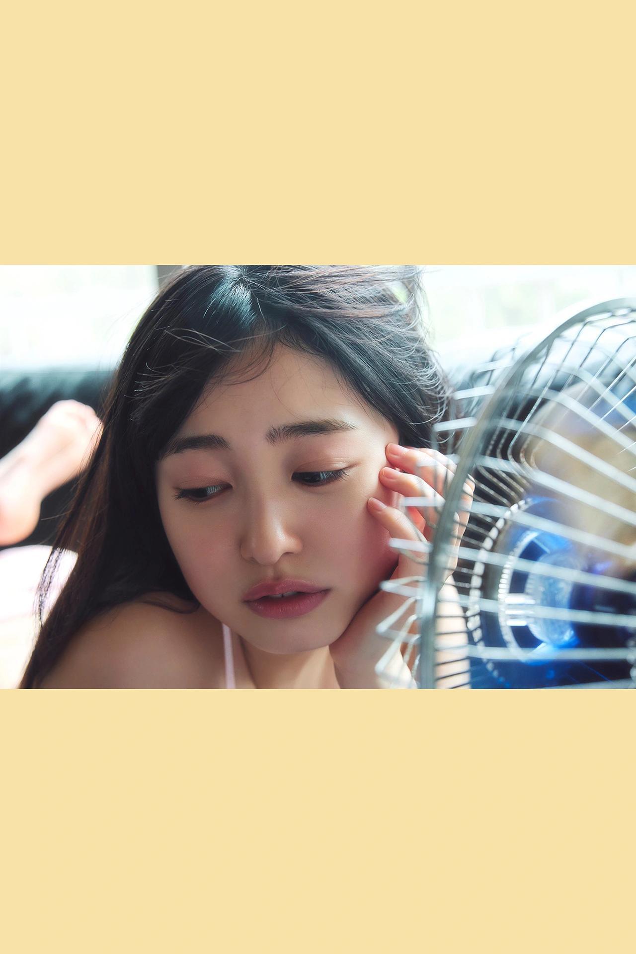 Miu Shirahama 白濱美兎, 週チャンデジグラ 「夏、背伸び」 Set.01(18)