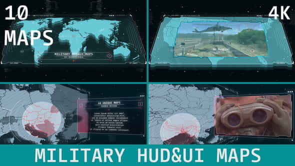 Military HUD UI - VideoHive 40259323