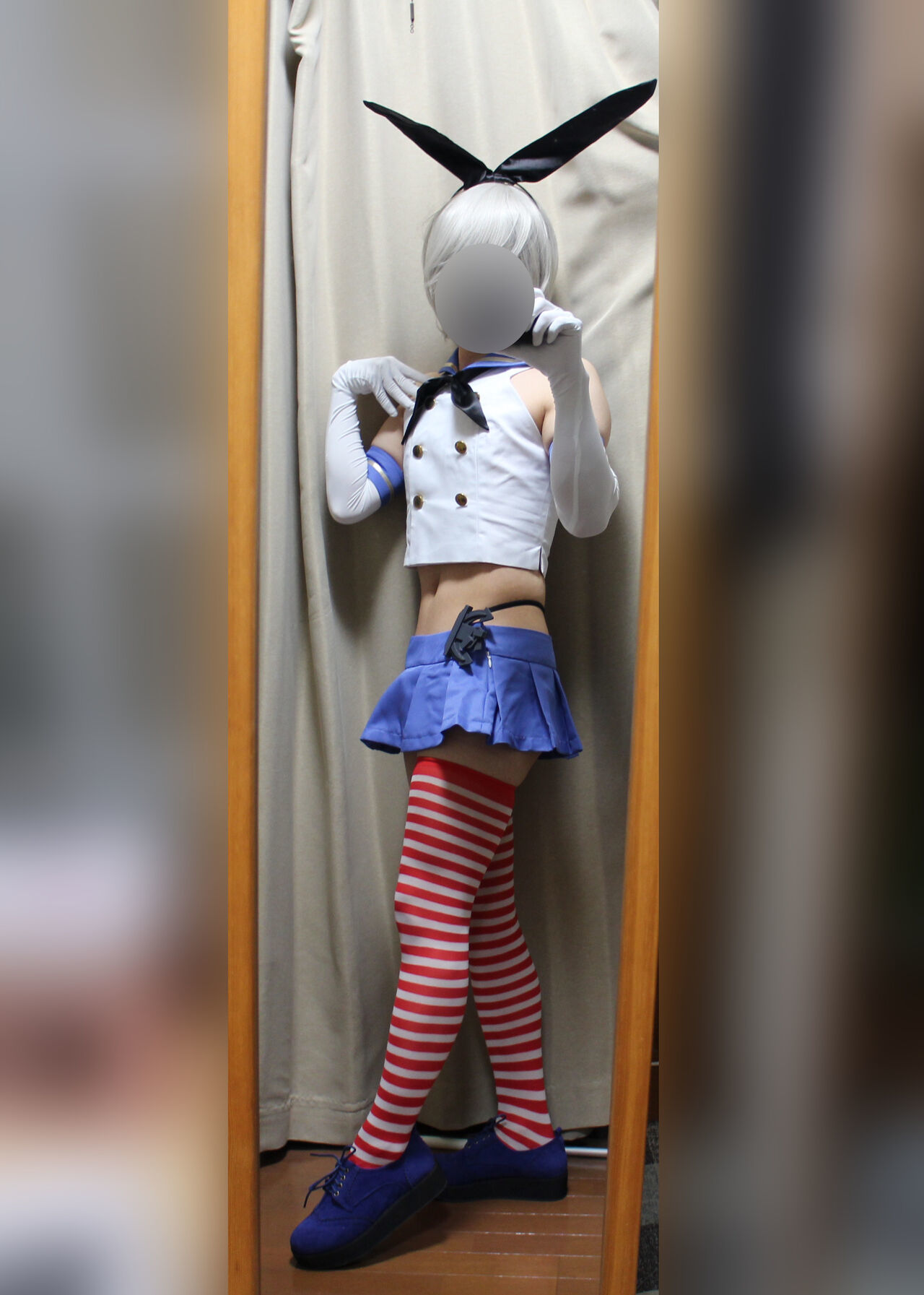 [trans] Hatarabu - z1 & z3 Shimakaze cosplay