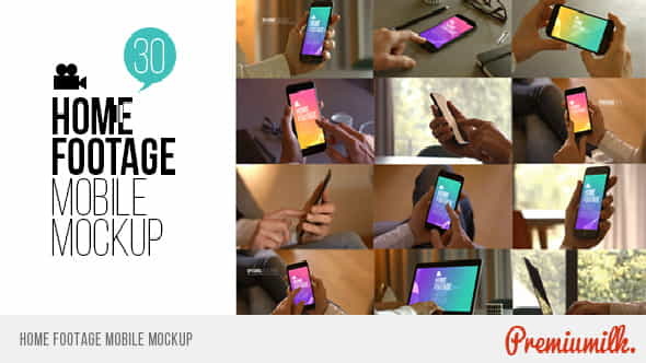 Home Footage Mobile Mockup - VideoHive 19169905