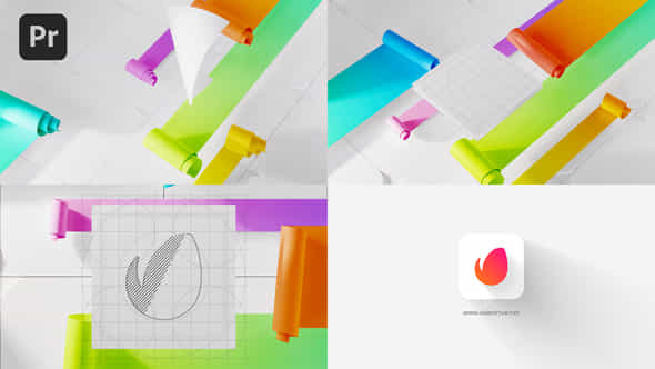 Modern Logo Opener For Premiere Pro - VideoHive 48758020