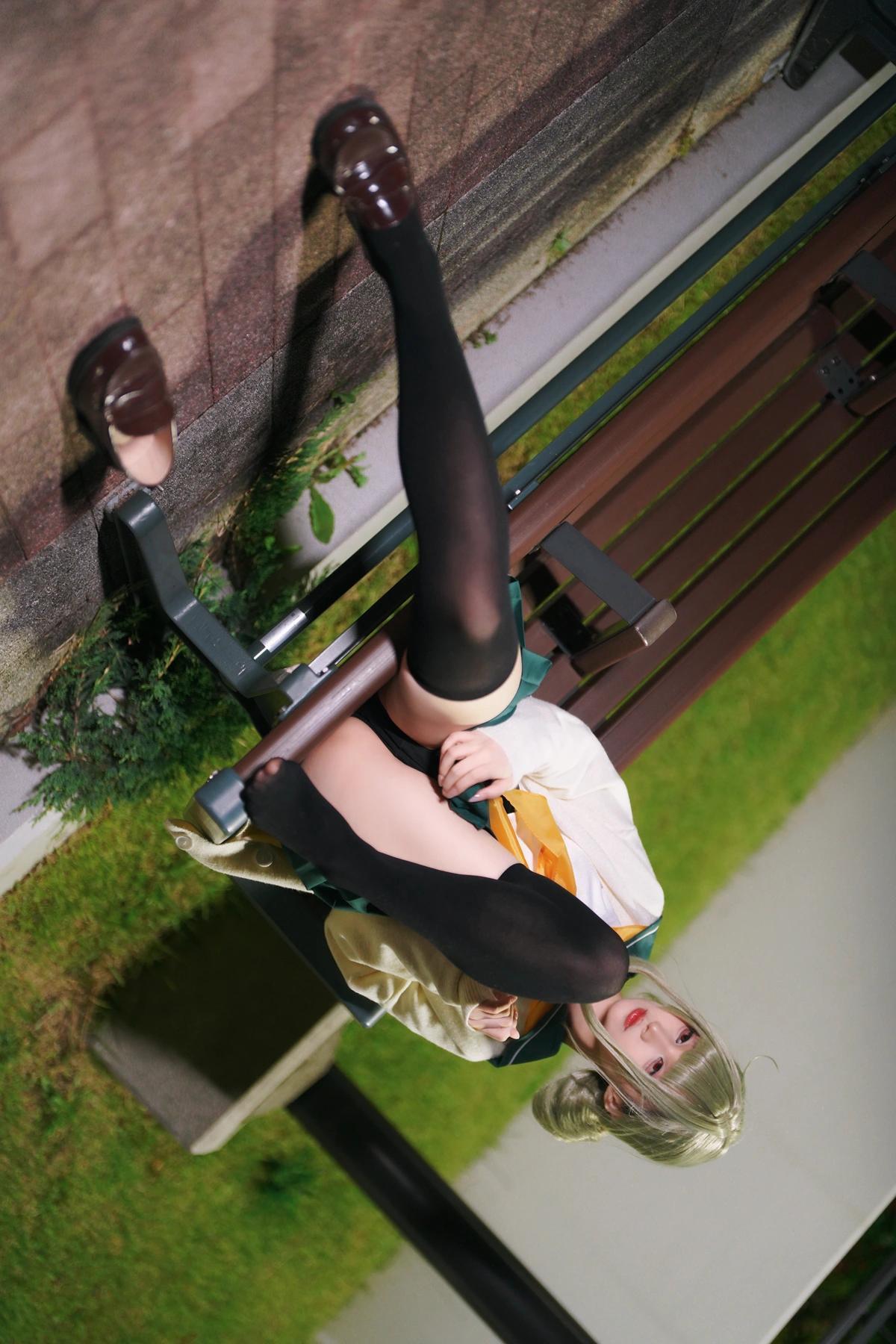 Cosplay 幼愛Youmeko – 小琪舞JK制服(18)