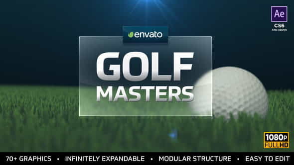 Golf Masters Graphics Package - VideoHive 21663633