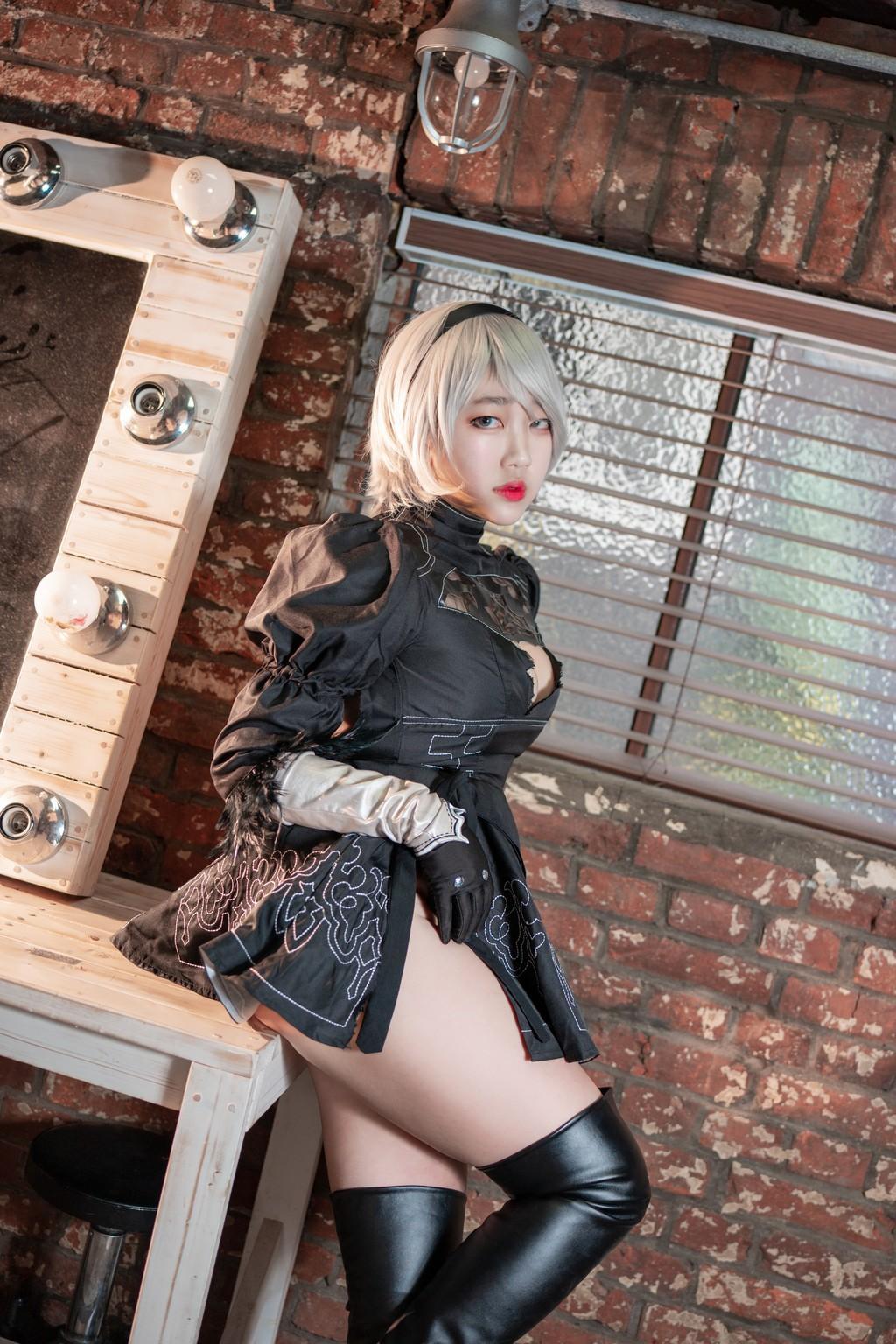 [CreamSoda] Baegle - Nier 2B (54 photos)(15)