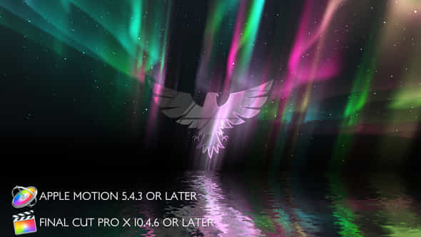 Aurora Lights Logo - VideoHive 28206723