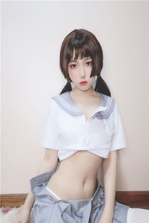 芋圆侑子SJ 双马尾水手服写真(22)