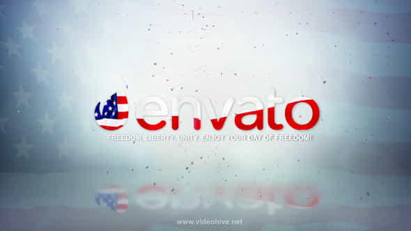 4th July Logo - VideoHive 22119431