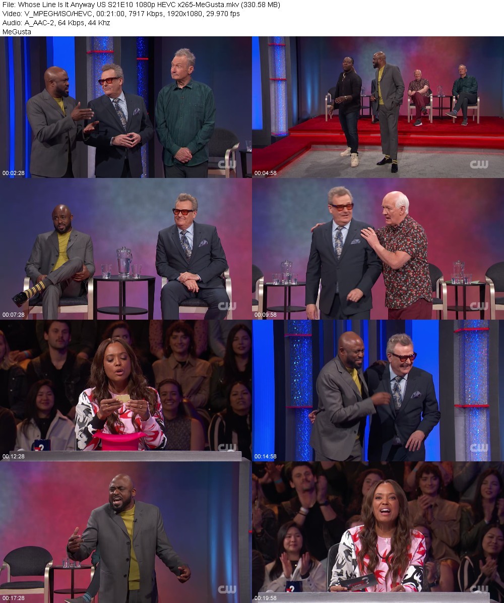 Whose Line Is It Anyway US S21E10 1080p HEVC x265-MeGusta