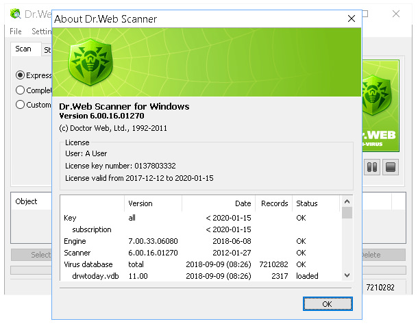 YxJnlEzZ_o - Dr.Web 2018 Scanner 18.11.2.1105 [Portable] [UL-NF] - Descargas en general