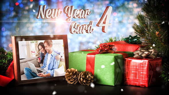 New Year Card 4 - VideoHive 18719725