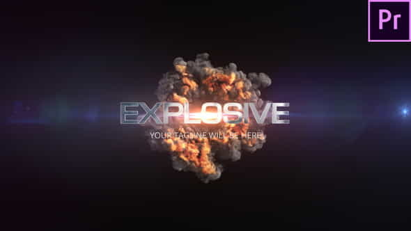 Quick Explosion Title - VideoHive 22651410