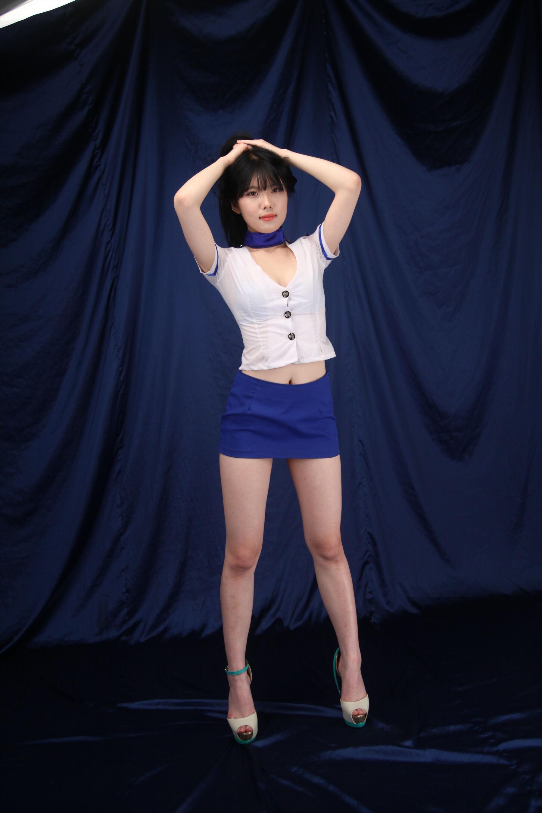韩模人体 韩模汉娜（한나）人体私拍套图(46)
