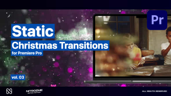 Christmas Transitions Vol 03 For Premiere Pro - VideoHive 49538981