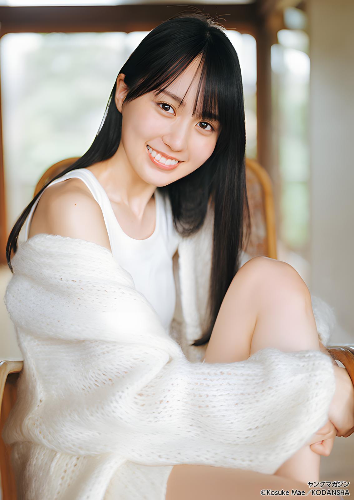 Haruka Kaki 賀喜遥香, Young Magazine 2024 No.03 (ヤングマガジン 2024年3号)(11)