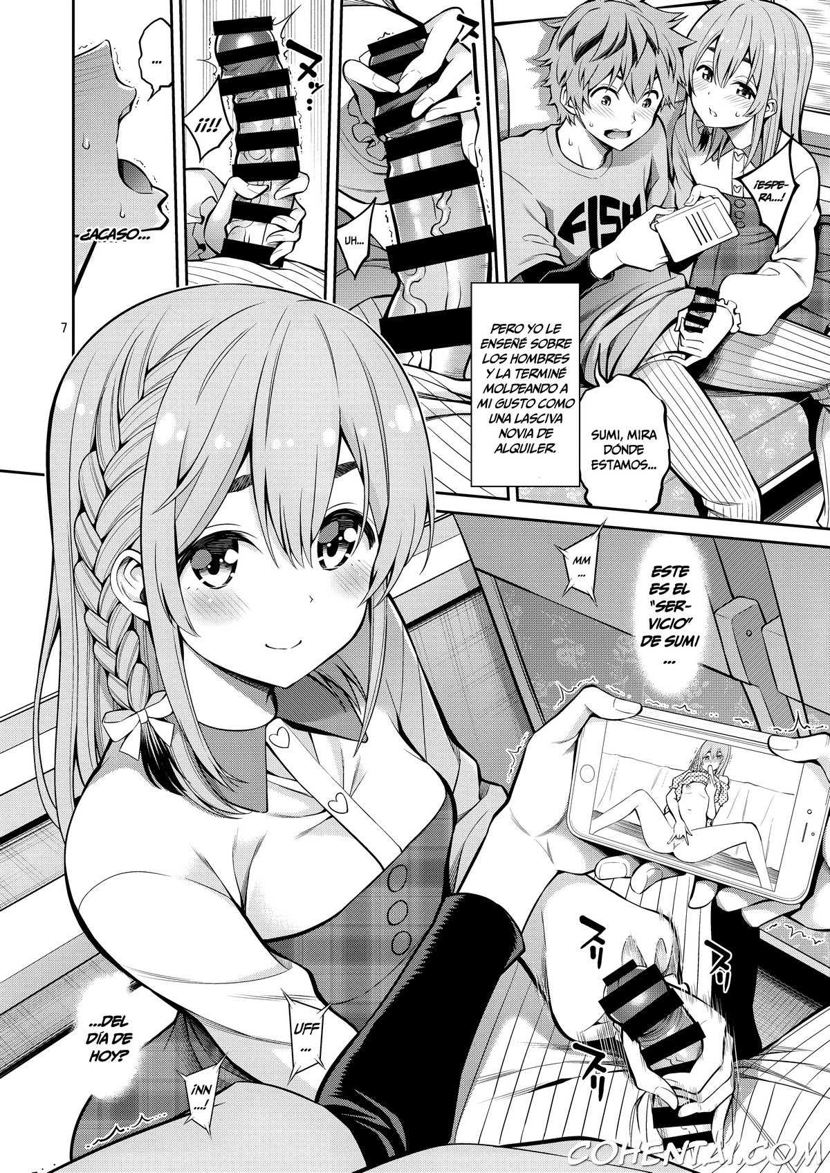 Rental Kanojo Osawari Shimasu 08 (Kanojo, Okarishimasu) xxx comics manga porno doujin hentai español sexo 