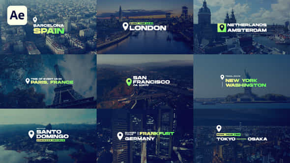 Location Titles - VideoHive 57111284