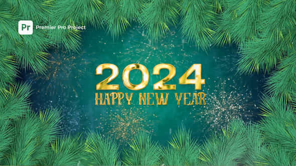 New Year Countdown 2024 Mogrt - VideoHive 49835117