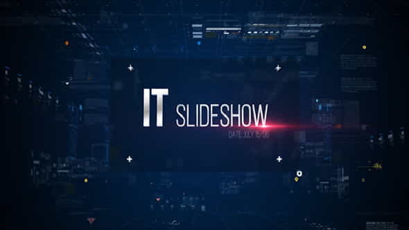 IT Slideshow Digital HUD Slide - VideoHive 11184463