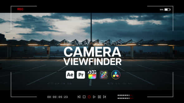 Premium Overlays Camera - VideoHive 46093184