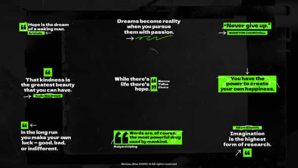Quotes Titles Ae - VideoHive 59482707