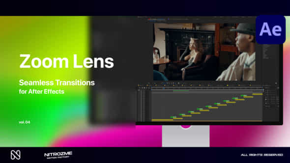 Zoom Lens Transitions Vol 04 - VideoHive 49968576