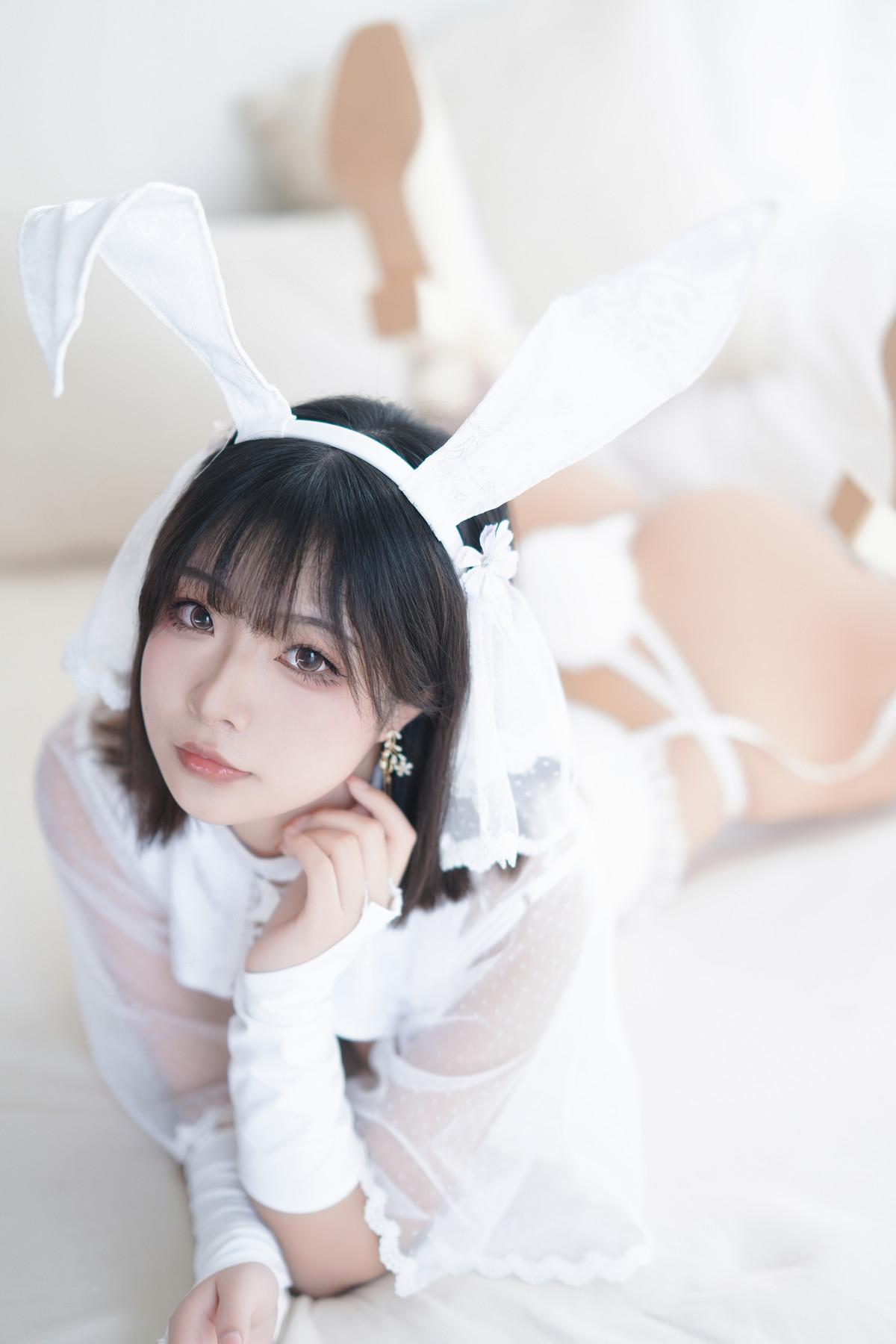 Cosplay Yuuhui玉汇 雪兔 Set.02(15)