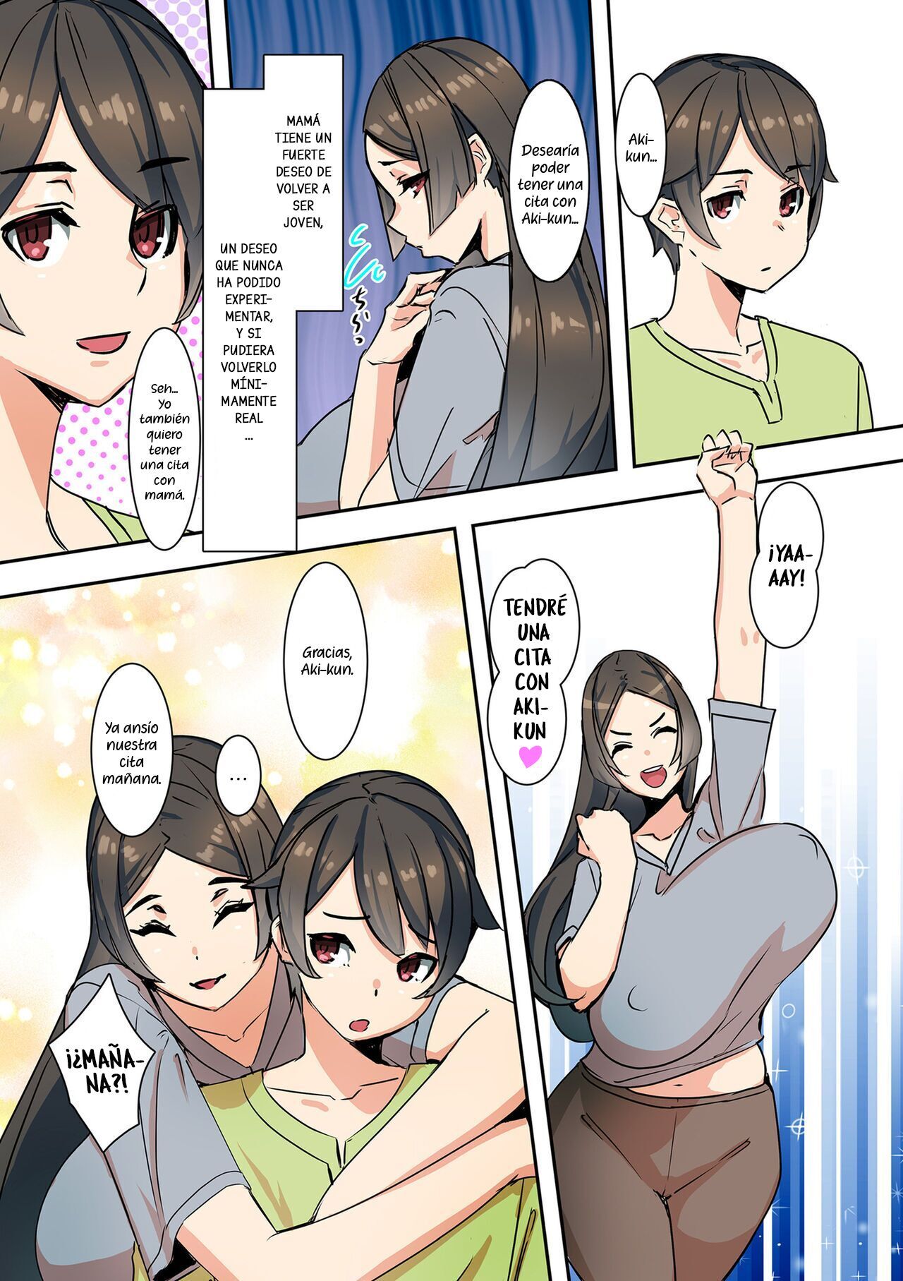 [UC] Koibito wa Jitsubo  My Lover Is My Own Mother (COMIC Kuriberon DUMA 2022-03 Vol. 34) [Spanish] [Shirokuto]
