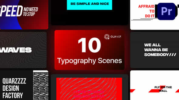 Typography Titles - VideoHive 44841222