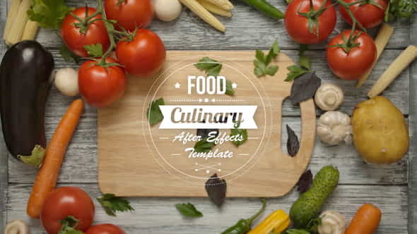 Food And Culinary Titles - VideoHive 24233309