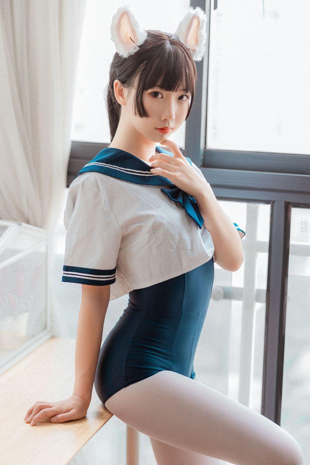 [福利女神cosplay] 面饼仙儿 - 水手服 死库水(5)