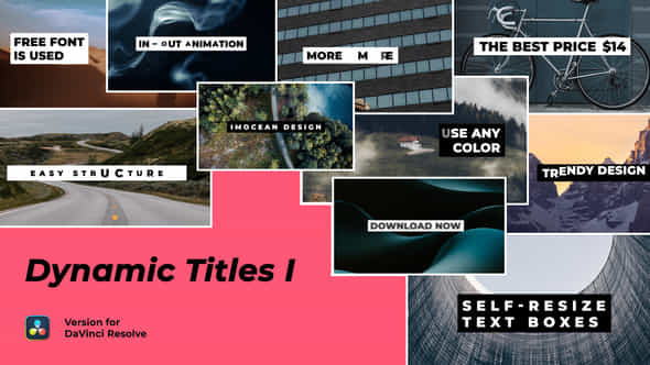 Dynamic Titles I - VideoHive 48096429