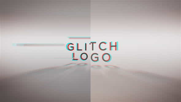 Glitch Words Logo Reveal | - VideoHive 20742442