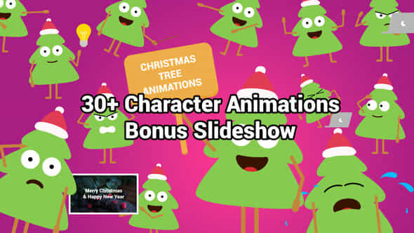 Christmas Tree Animations - VideoHive 41997413