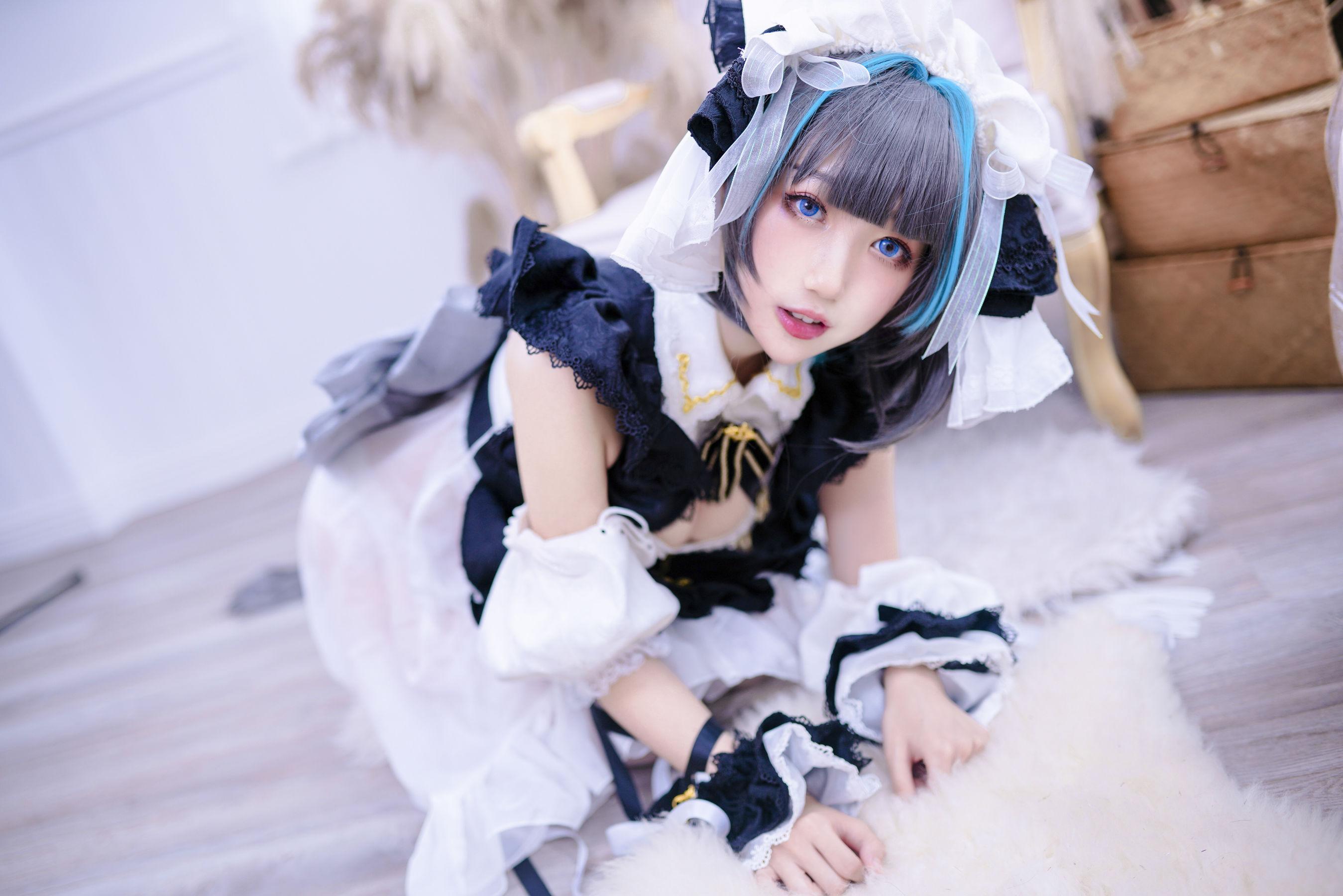[COS福利] 周叽是可爱兔兔 – 柴郡猫猫 写真套图(31)