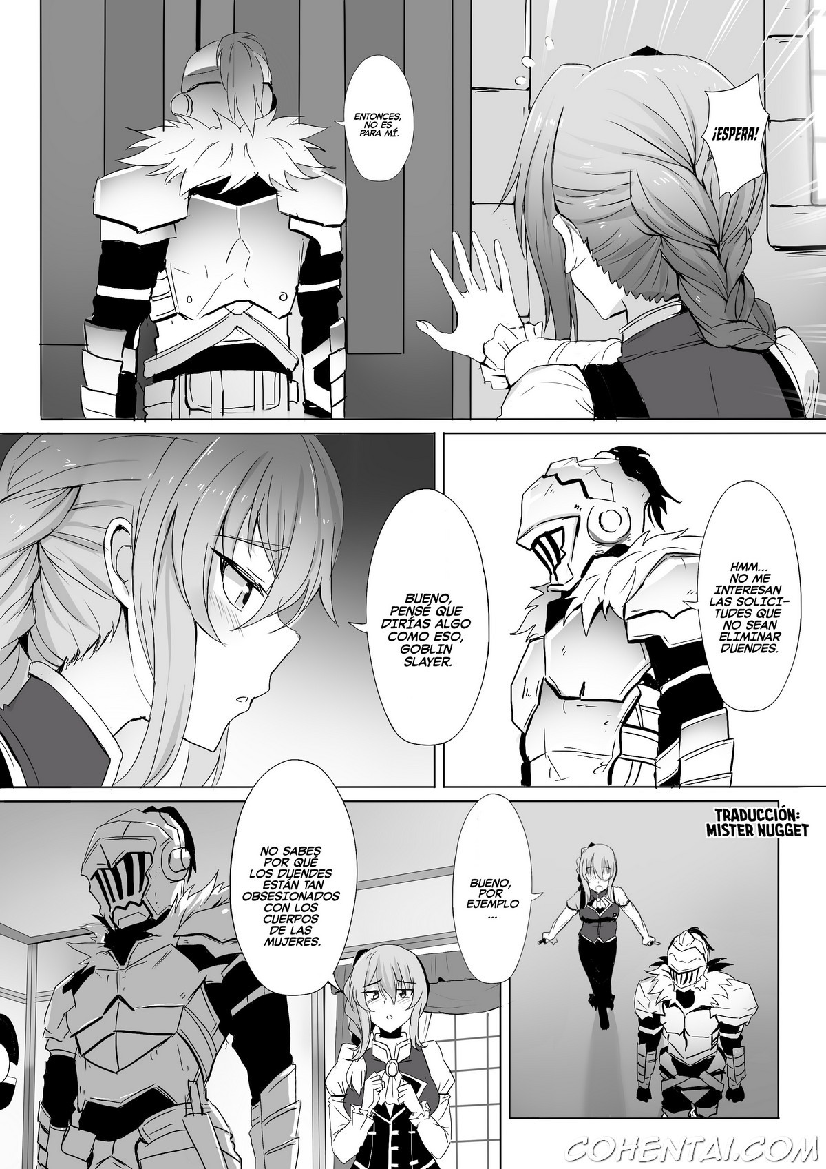 Uketsukejou no Himitsu na Irai (Goblin Slayer) xxx comics manga porno doujin hentai español sexo 