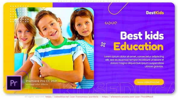 Best Kids Education Promo - VideoHive 36641006