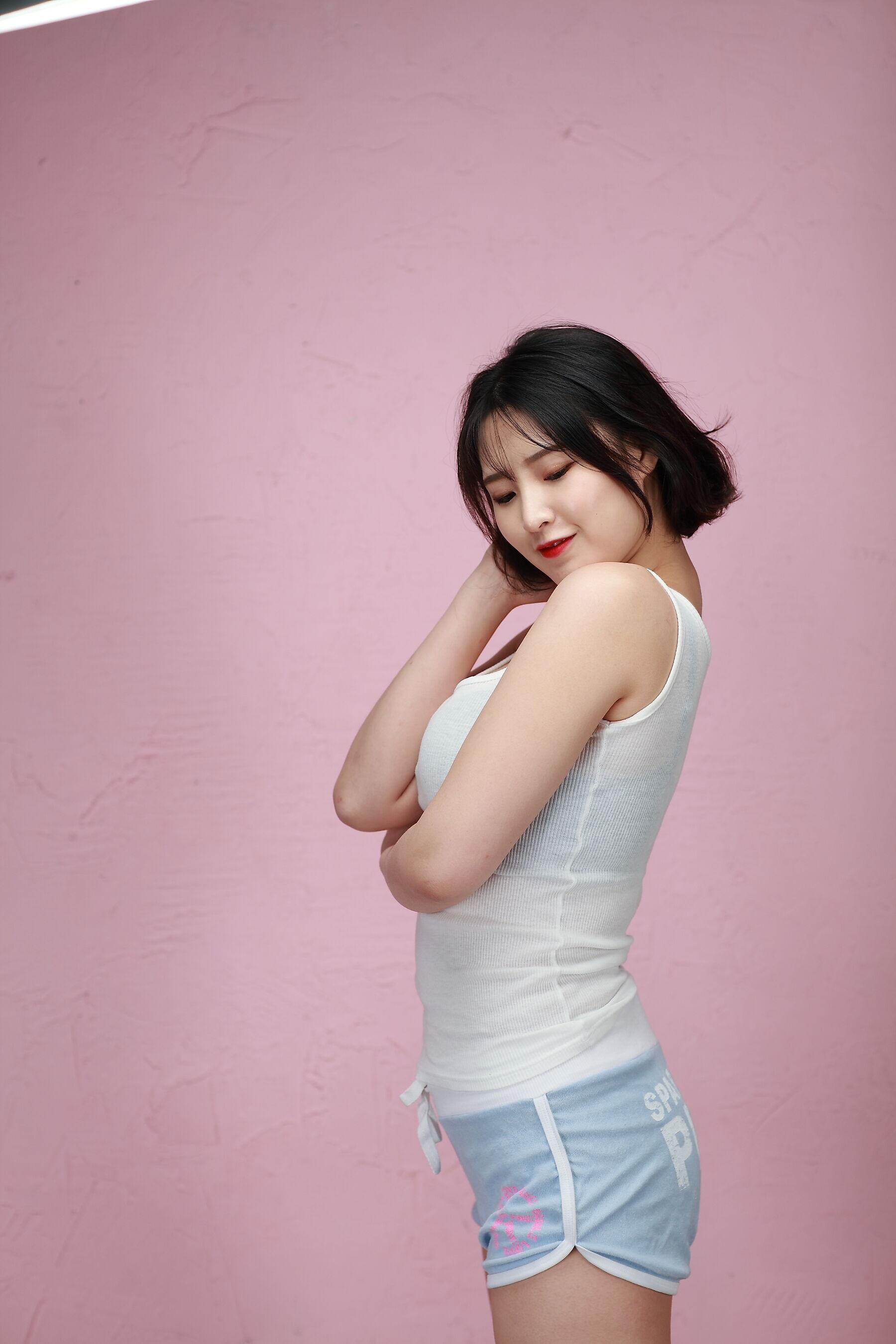 韩模人体 韩模尤娜（유나）人体私拍套图(105)