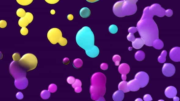 Colored Drops - VideoHive 33134945