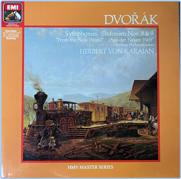 Dvorak Symphonies Nos 8 & 9 From The New World Berliner Philharmoniker, Herbert Von Karajan Vinyl I6nwo7cW_o