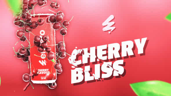 Cherry Bliss Can Mockup - VideoHive 55381323
