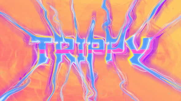 Trippy Liquid Title - VideoHive 37211843