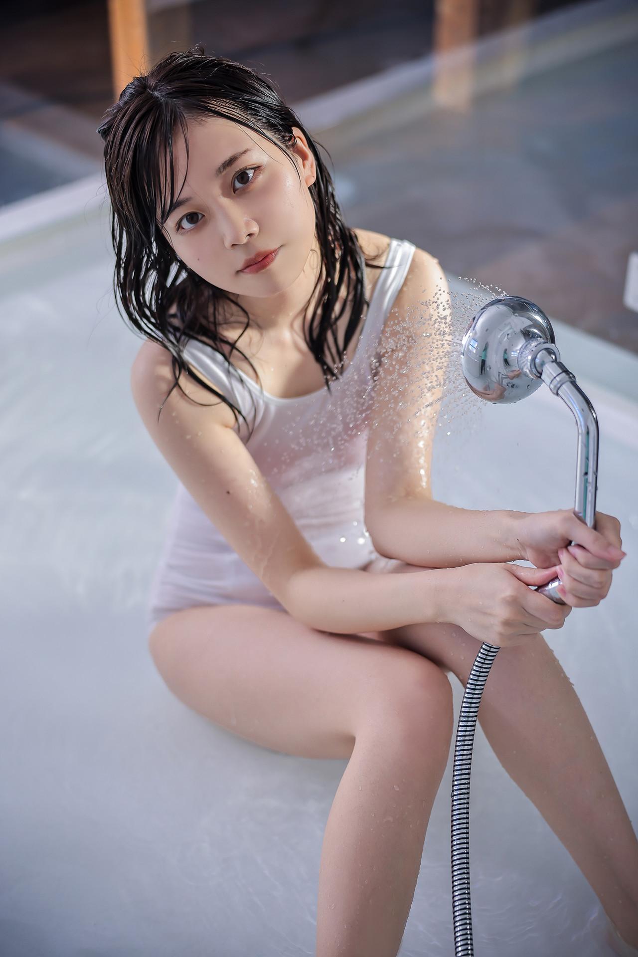 Mimiko Hinaki 姫綺みみこ, 写真集 Wet Color Swimming Race 濡色競泳 Set.01(22)