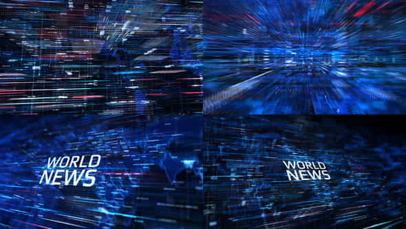 World News Intro - VideoHive 45154287