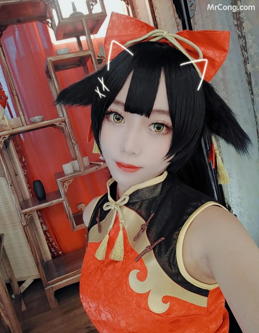 Coser@Money冷冷 No.015: 高雄红旗袍 (15 photos)(4)