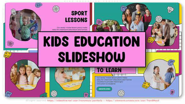 Kids Education Promotion - VideoHive 46159520