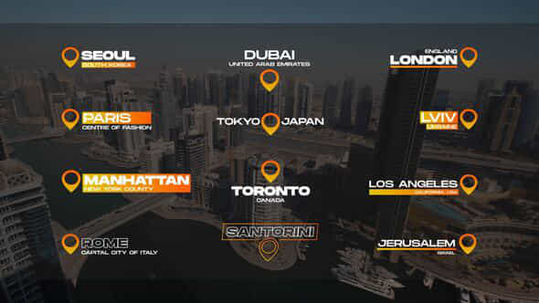 Location Titles Mogrt - VideoHive 48913503