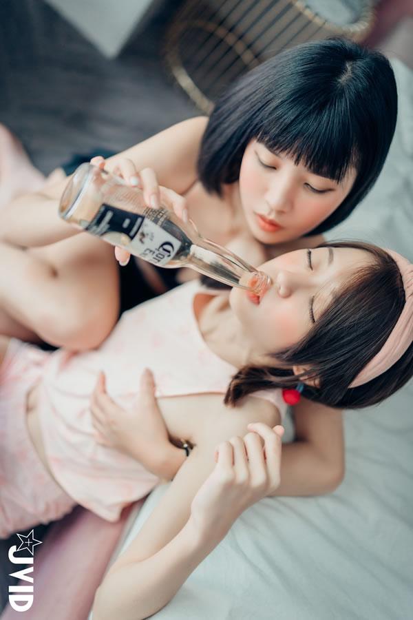 青春美少女果宝宝+妍妍 - 醉酒的闺密(11)