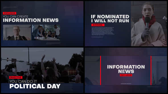 Information News - VideoHive 59414078